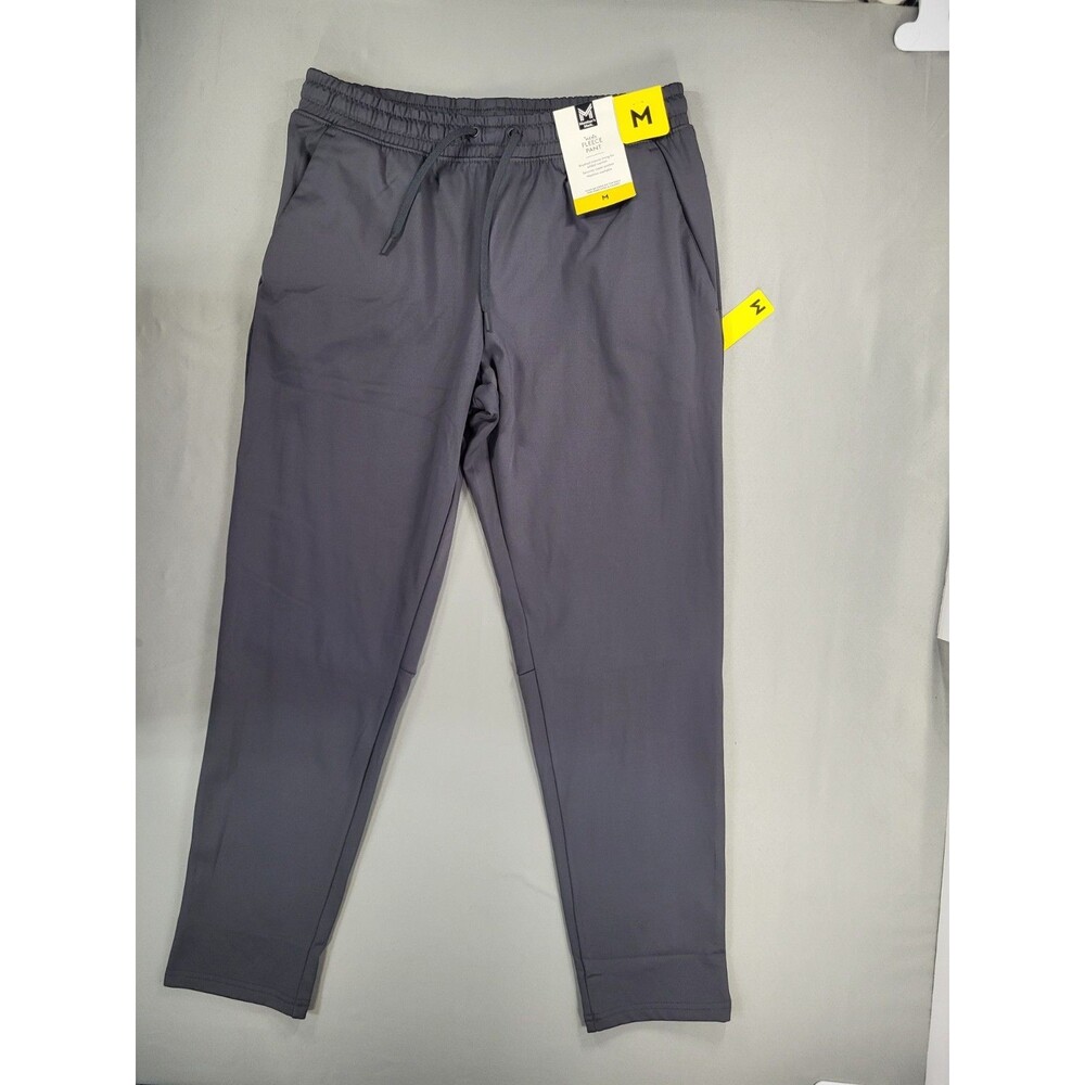 Member's Mark Men's Fleece Pants - Size M - Dark Gray Tech Joggers